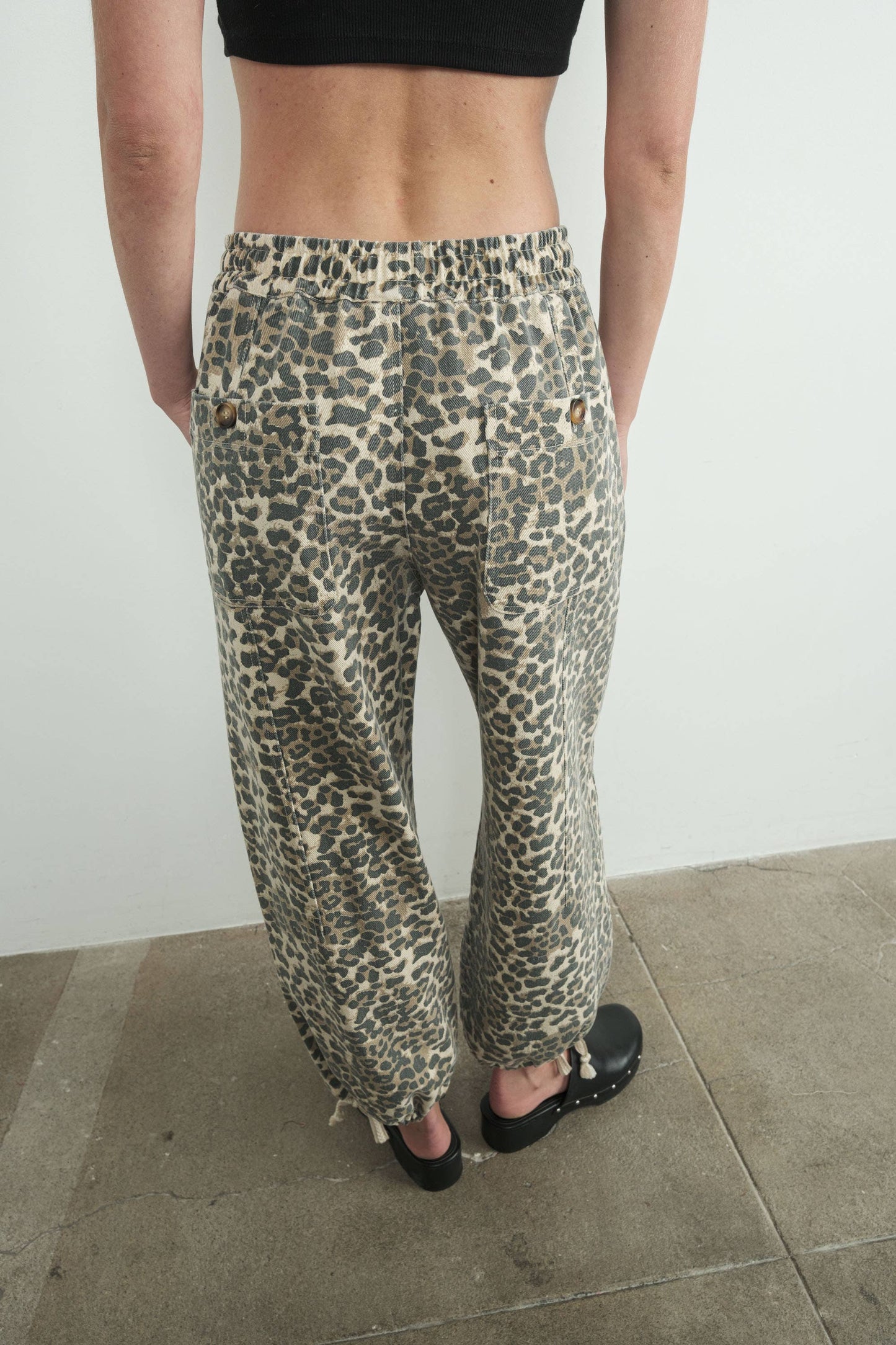 Leopard Print Joggers