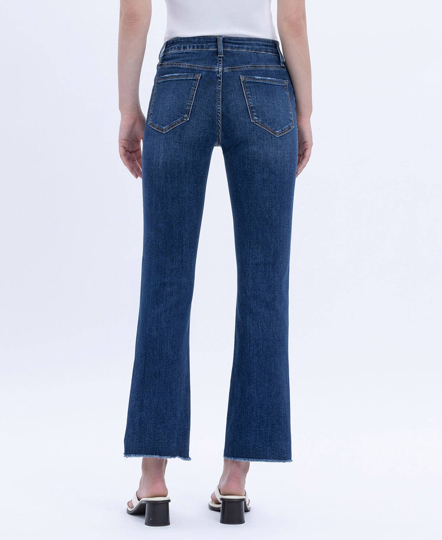 Tummy Control HR Crop Jeans