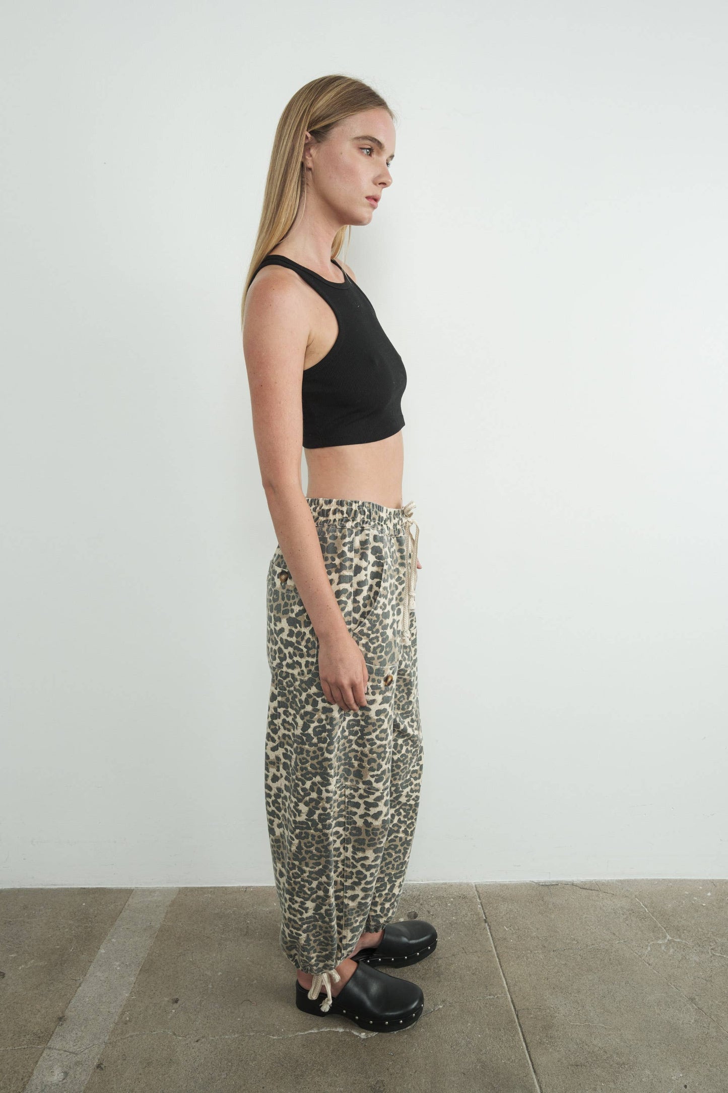 Leopard Print Joggers