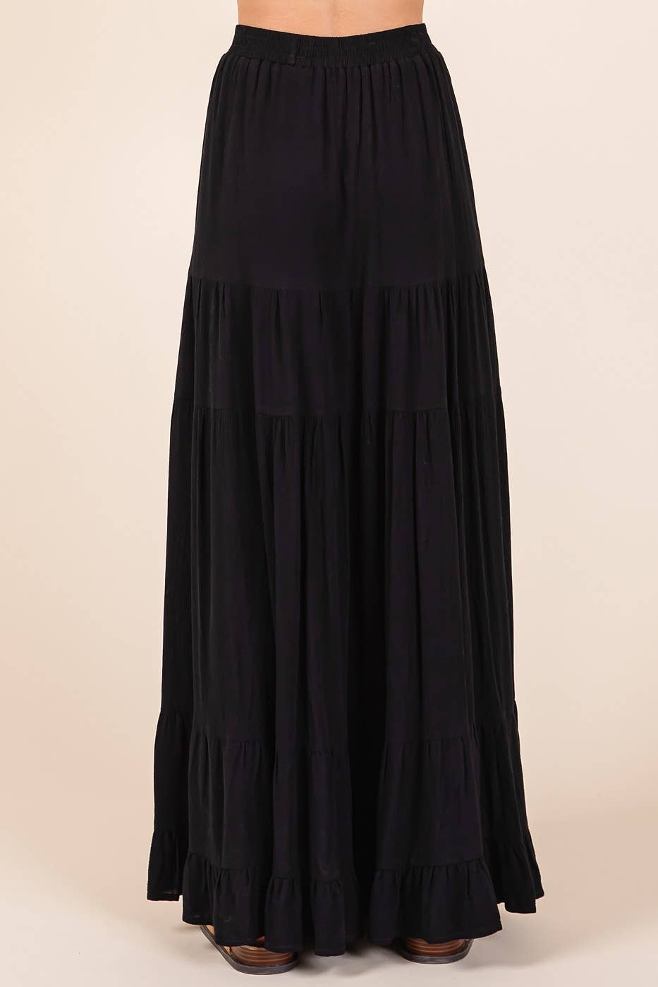 Tiered Flowy Maxi Skirt