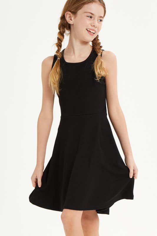 Girls Fit & Flare Dress Girls Fit & Flare Dress
