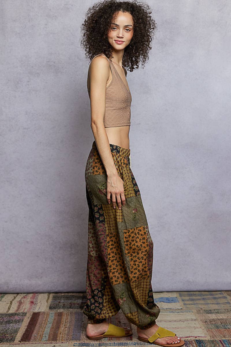 Multi Colored Joggers