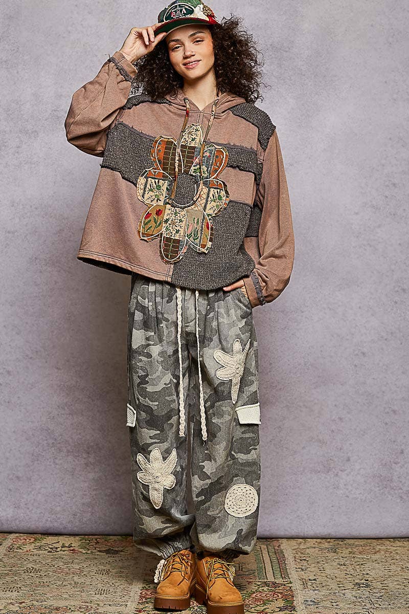 Flower Patch Knit Top