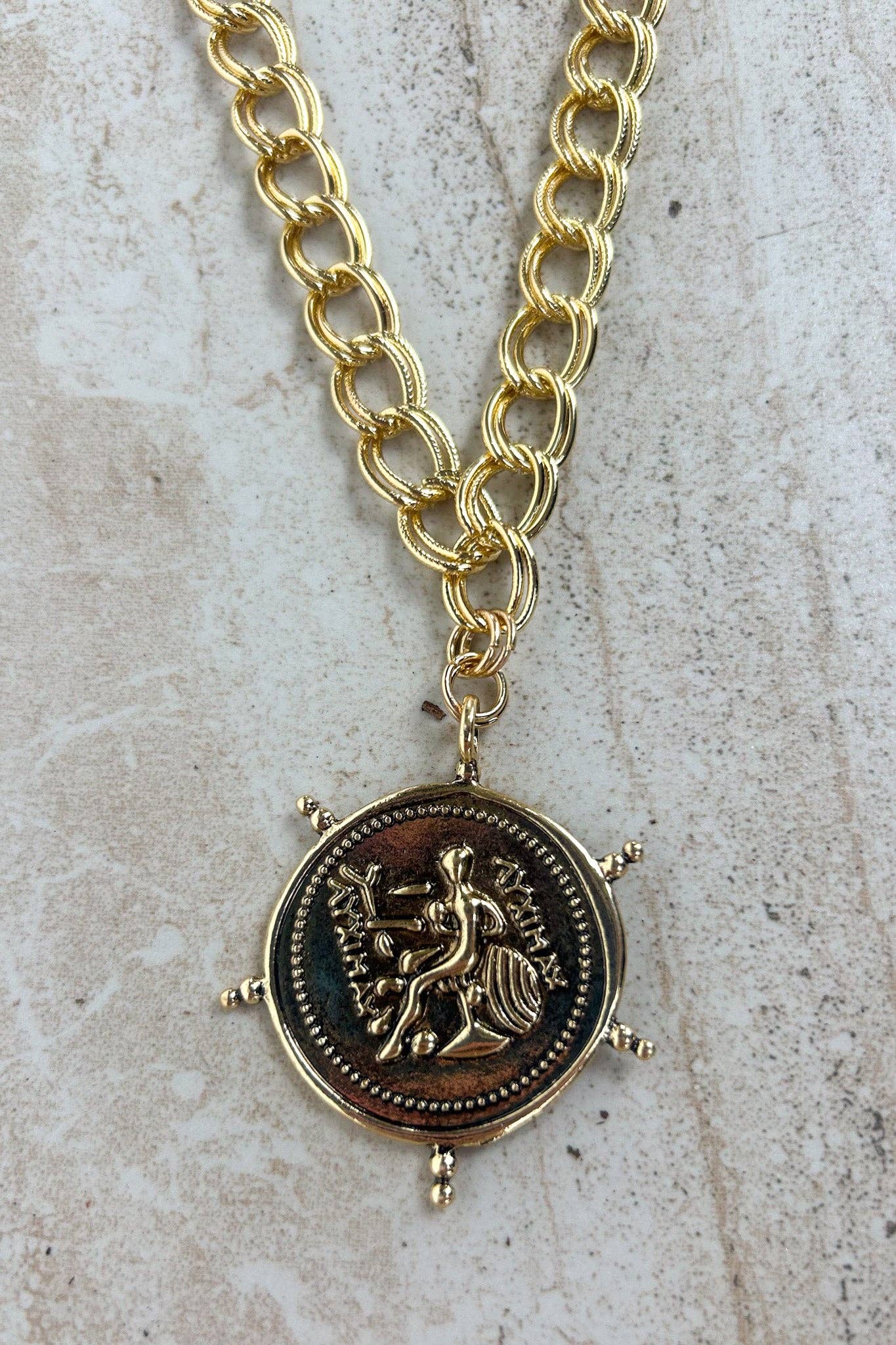 Mallory Necklace Gold