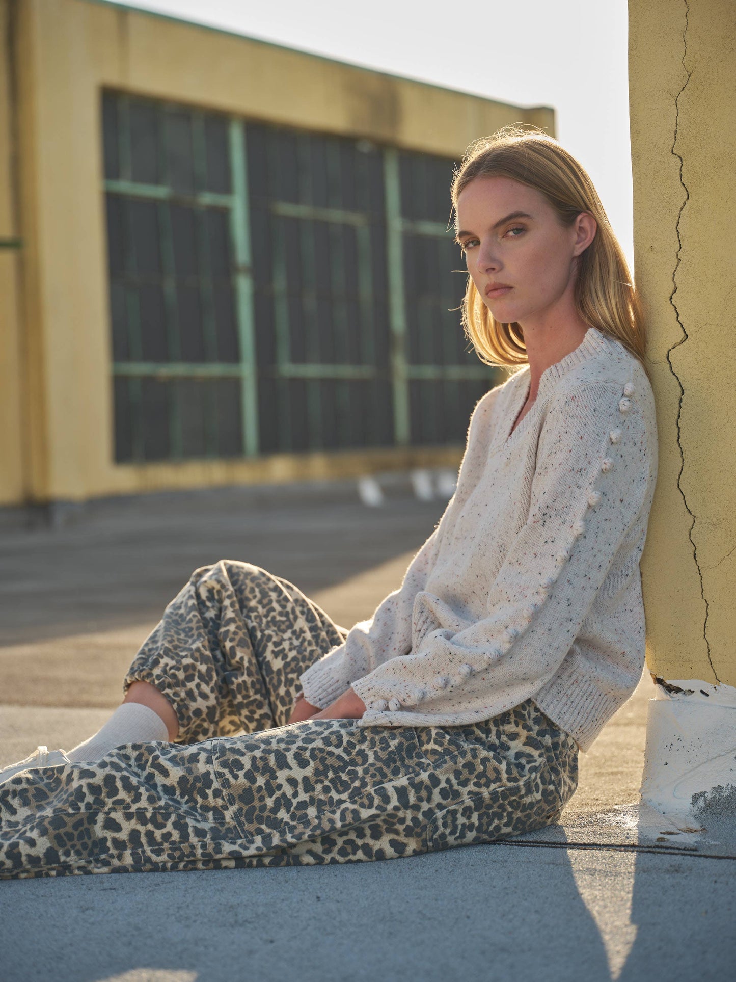 Leopard Print Joggers