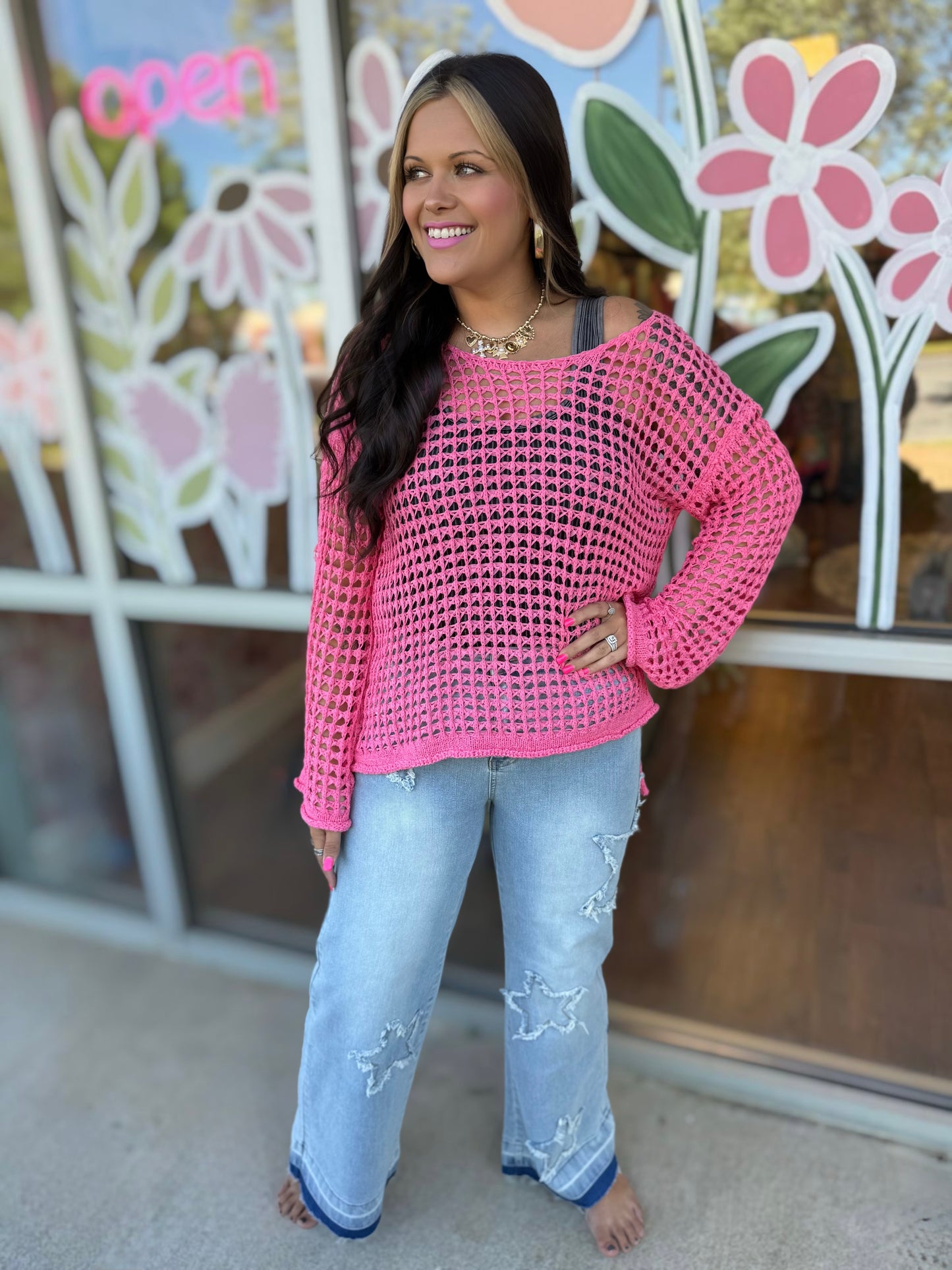 Denim Patch Jeans