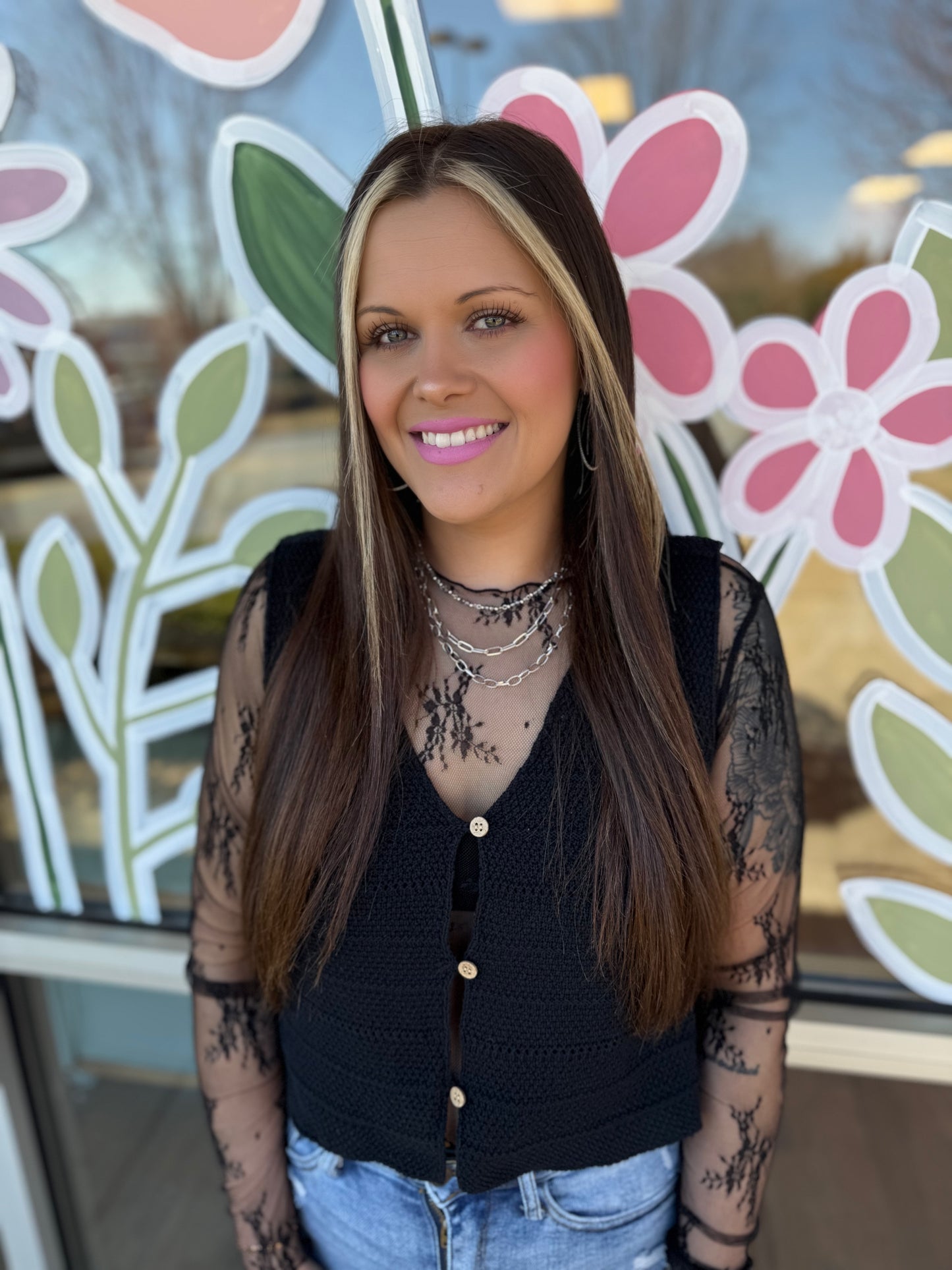 Black Sleeveless Vest