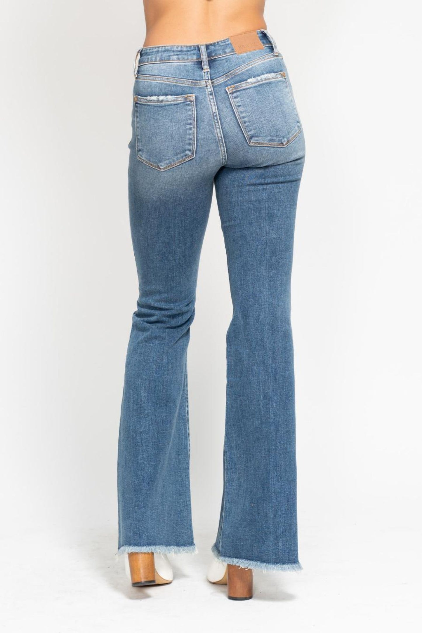 Judy Blue Button Fly Flare