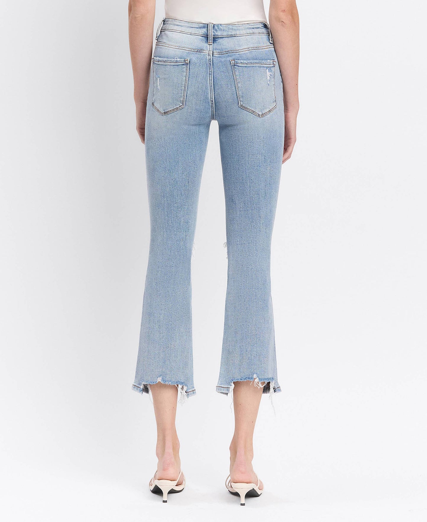 HIGH RISE KICK FLARE JEANS