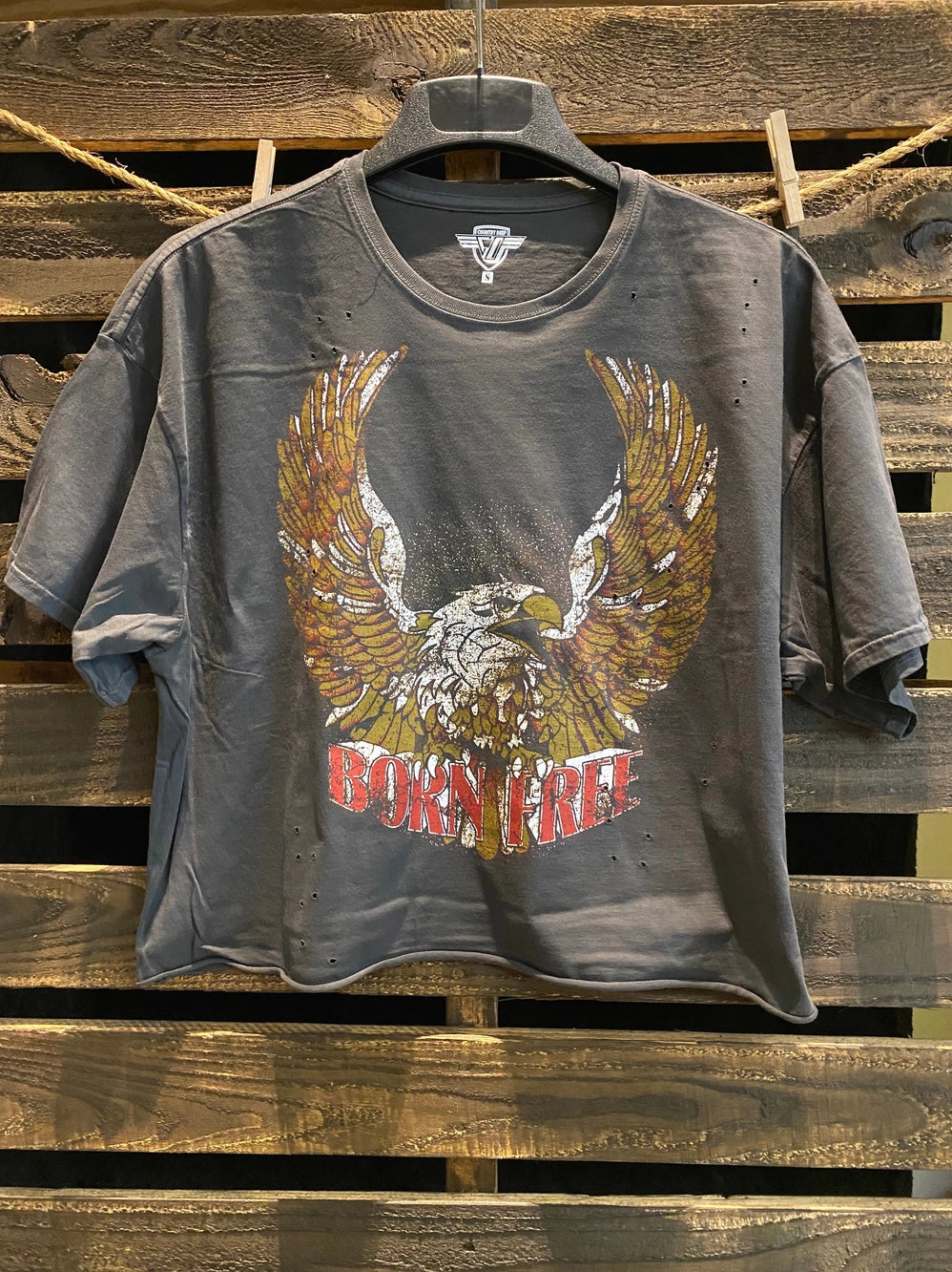 90'S Born Free Oversized T Shirt
