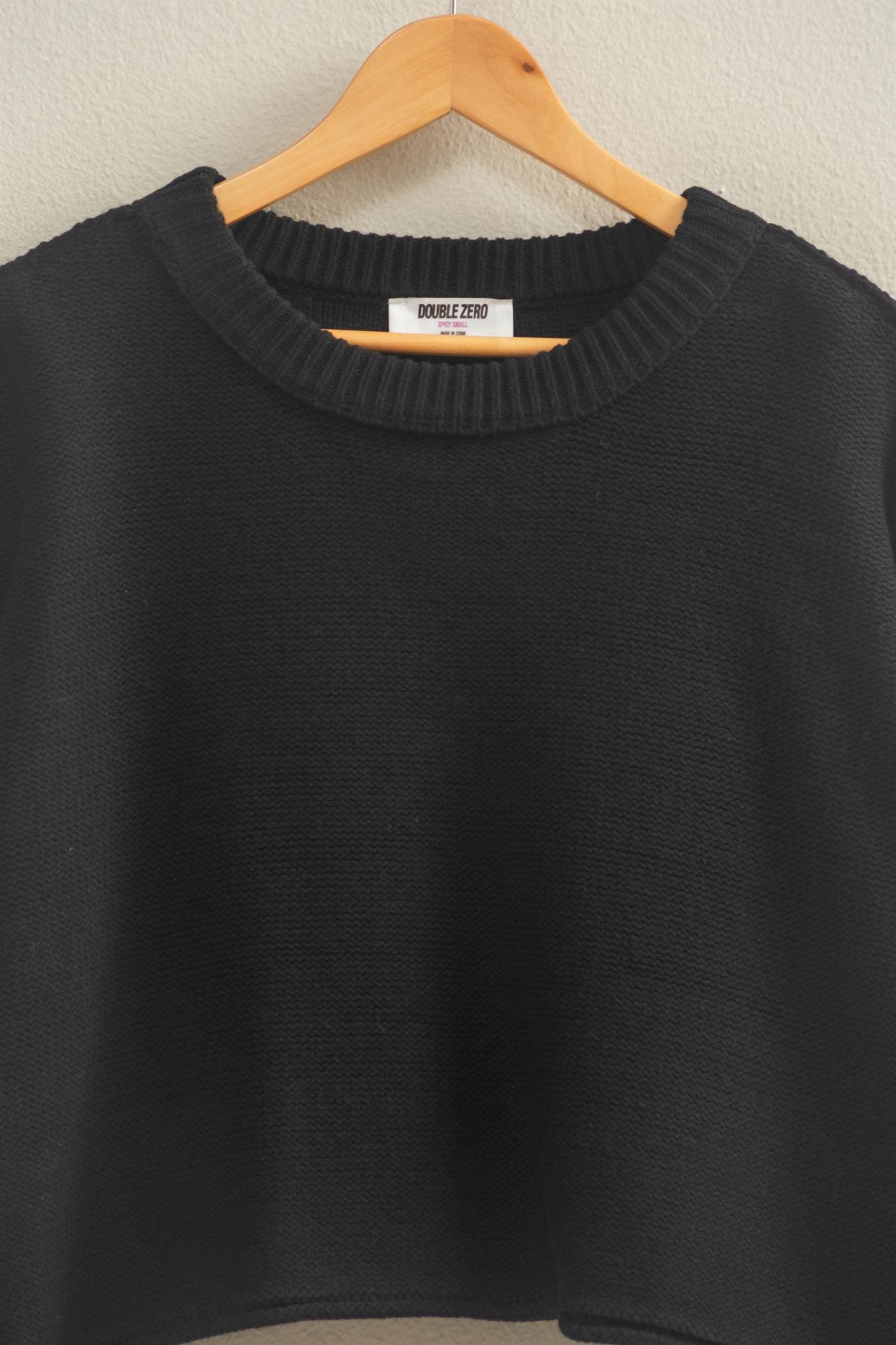 Cropped Oversized Sweater
