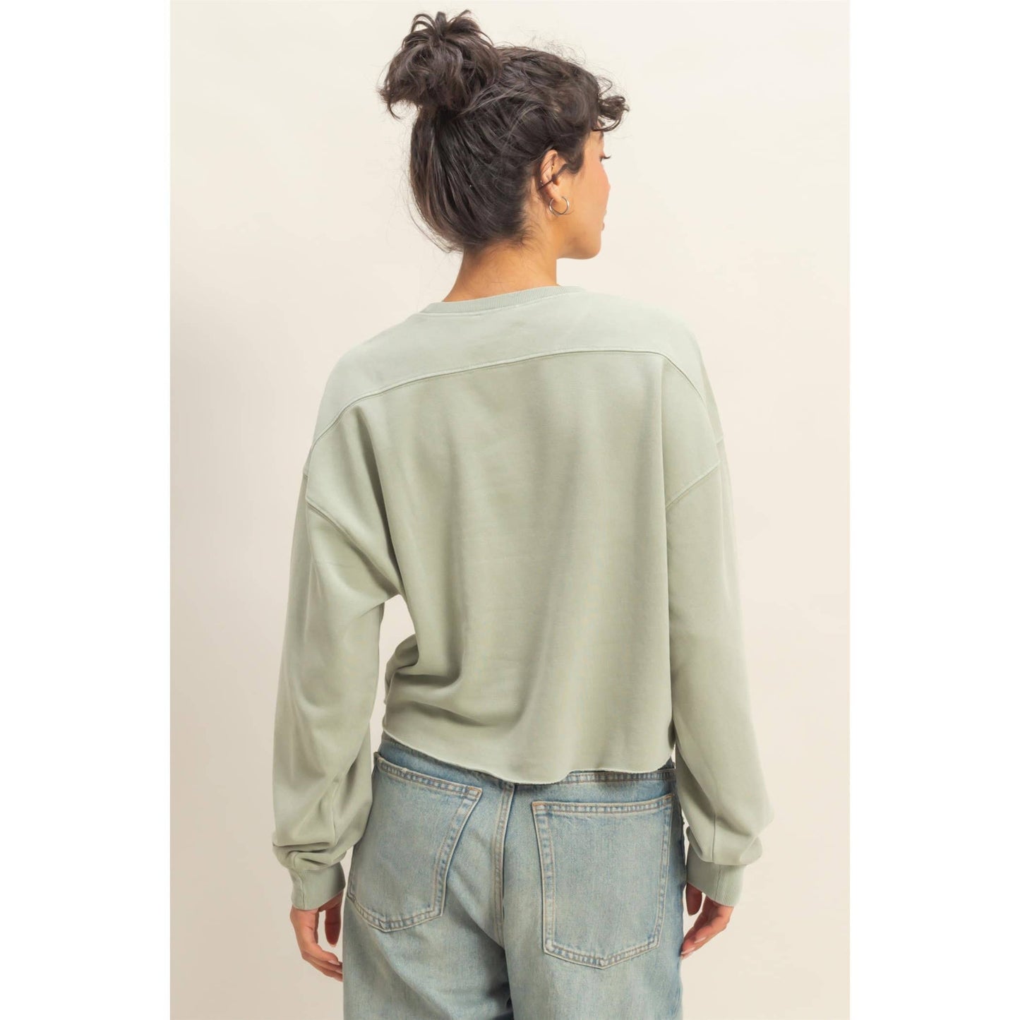 Cropped Crewneck Sweatshirts