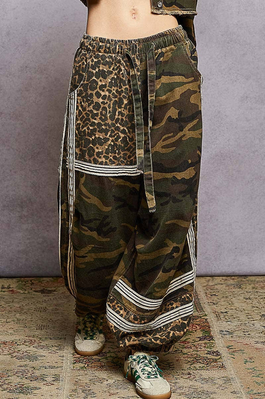 Camo Cheetah Joggers