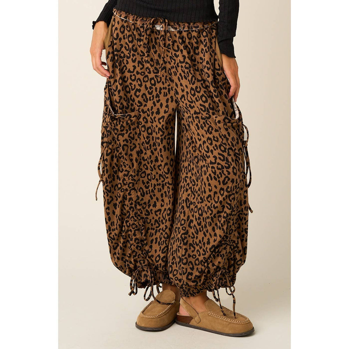 PRE ORDER Leopard Print Joggers