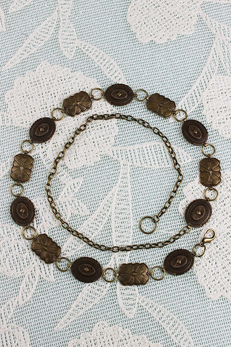 Bronze Chain Belt