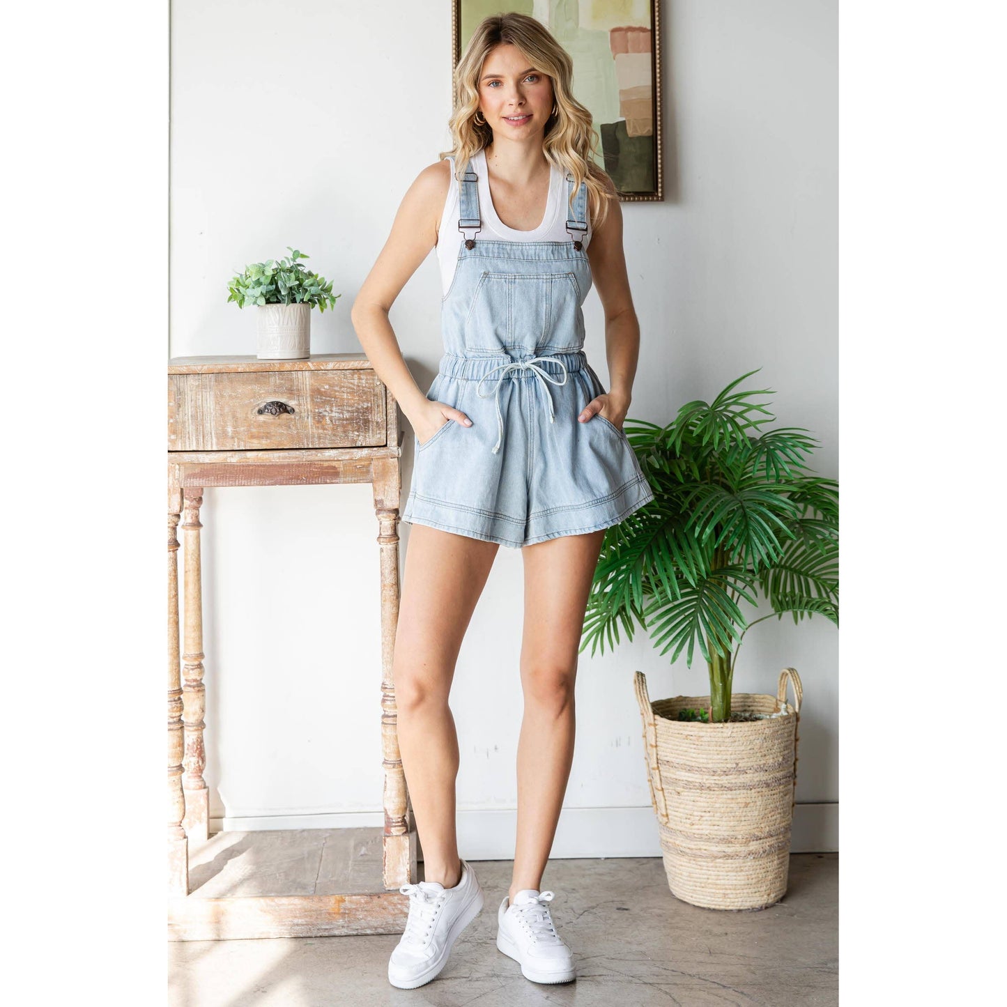 Denim Shortalls