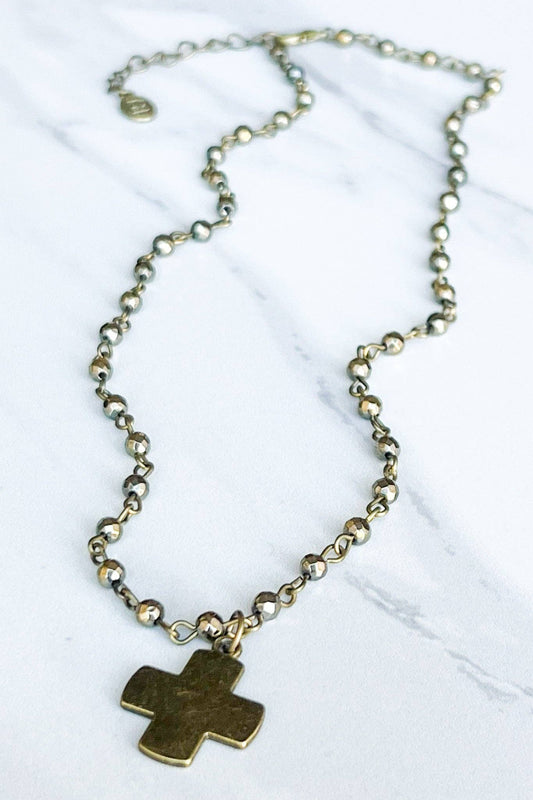 Joan Necklace in Bronze