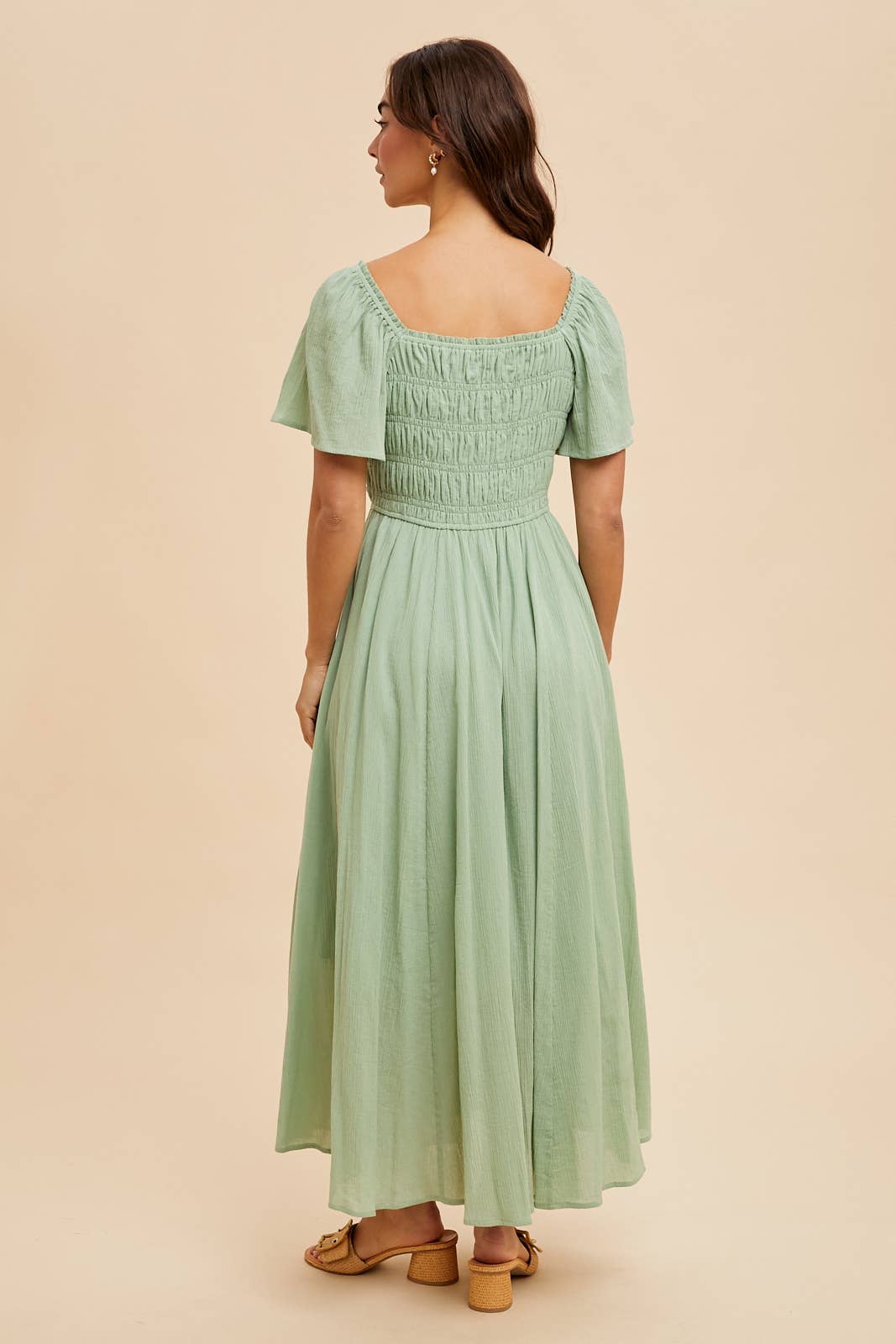 Bodice Button Down Dress