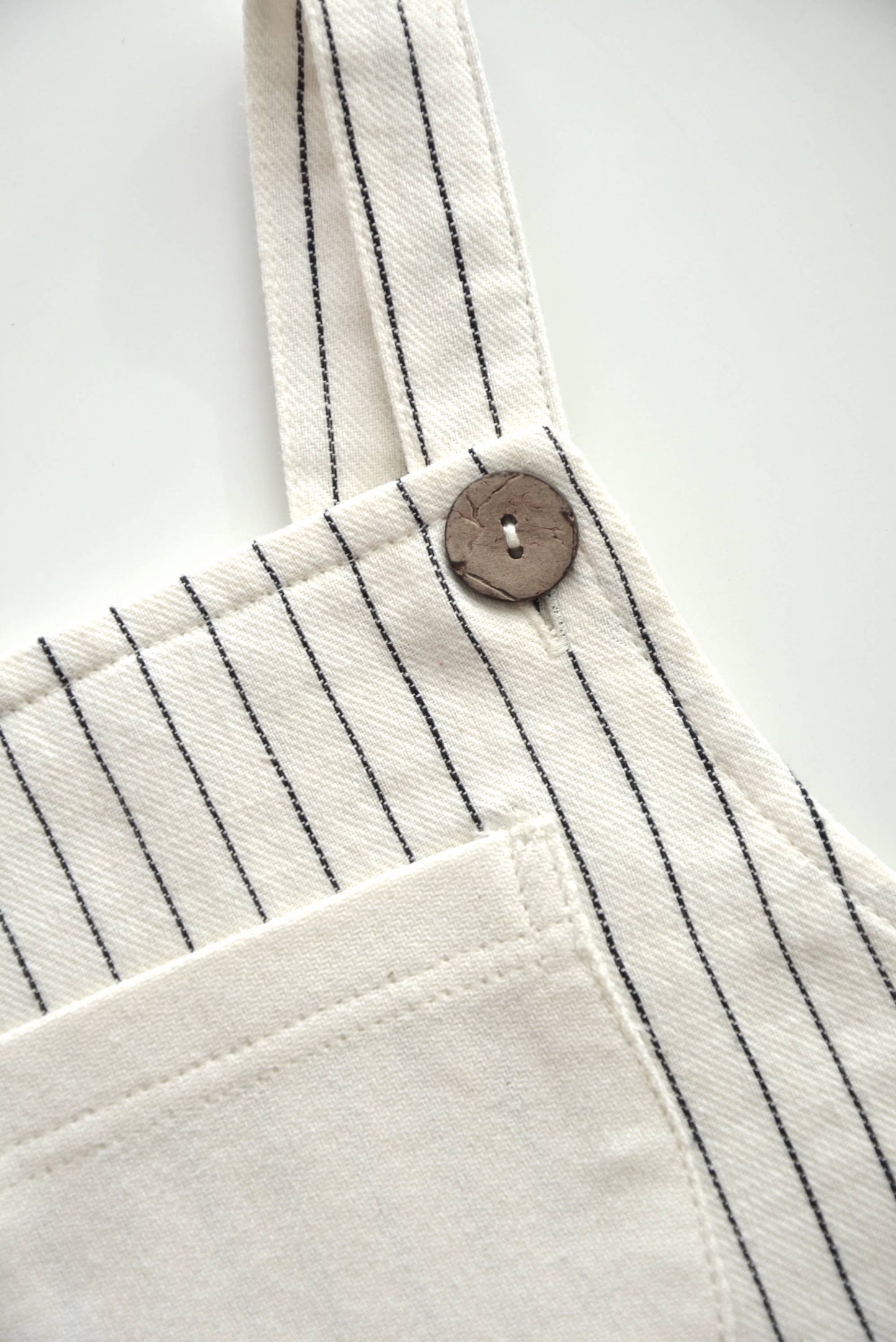 Striped Summer Overalls 100% Cotton