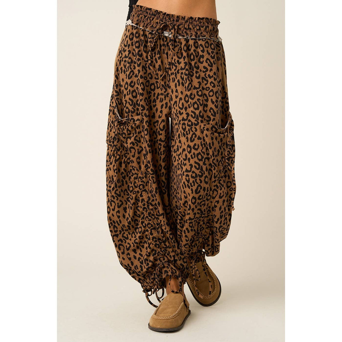 PRE ORDER Leopard Print Joggers