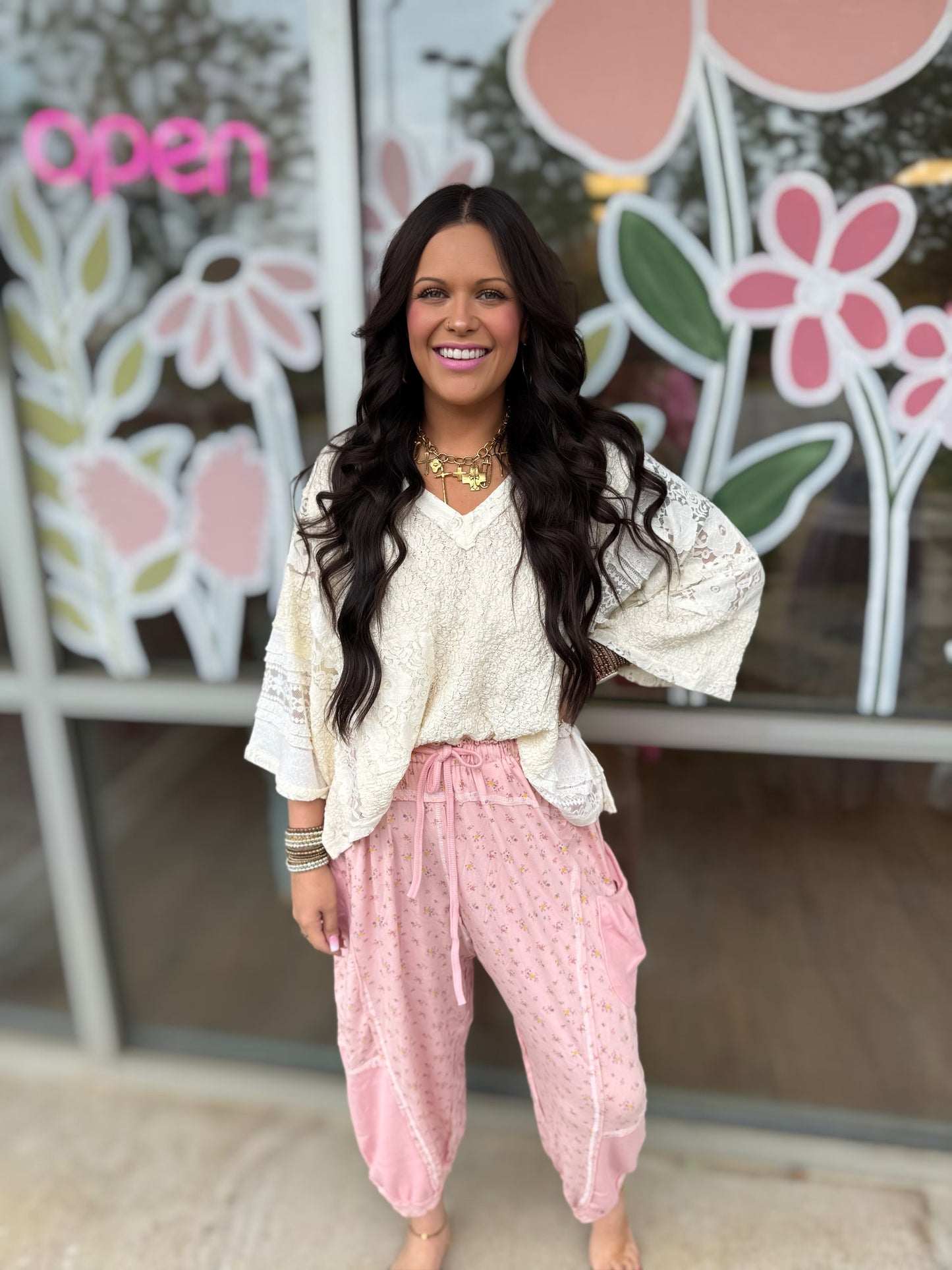 Romantic Lightweight Lace Top