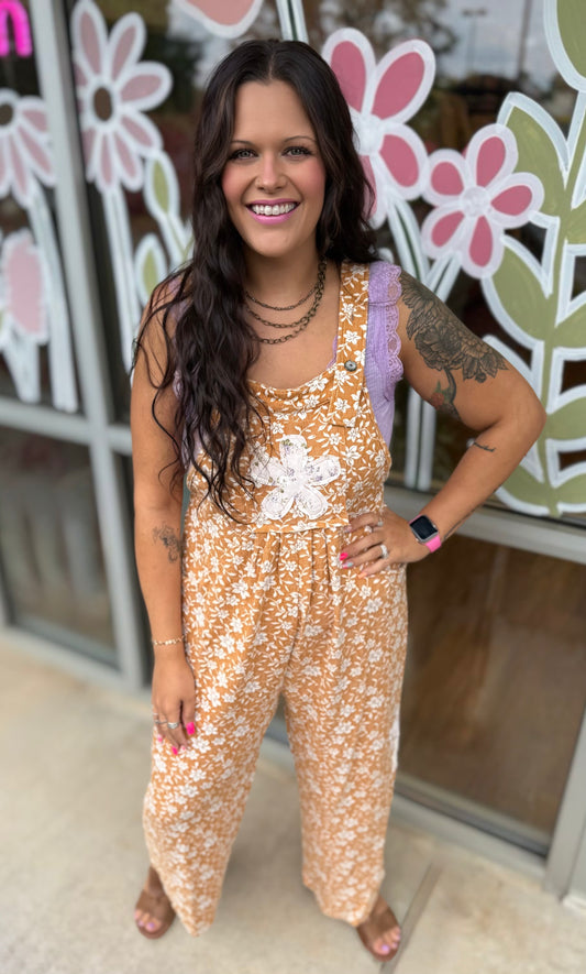 Honeyflower Overalls