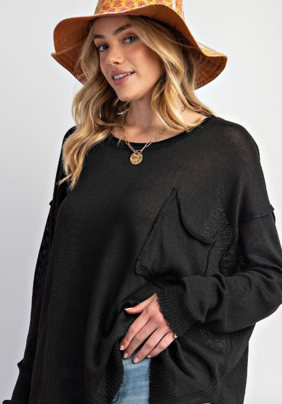 Plus Size Light Weight Sweater