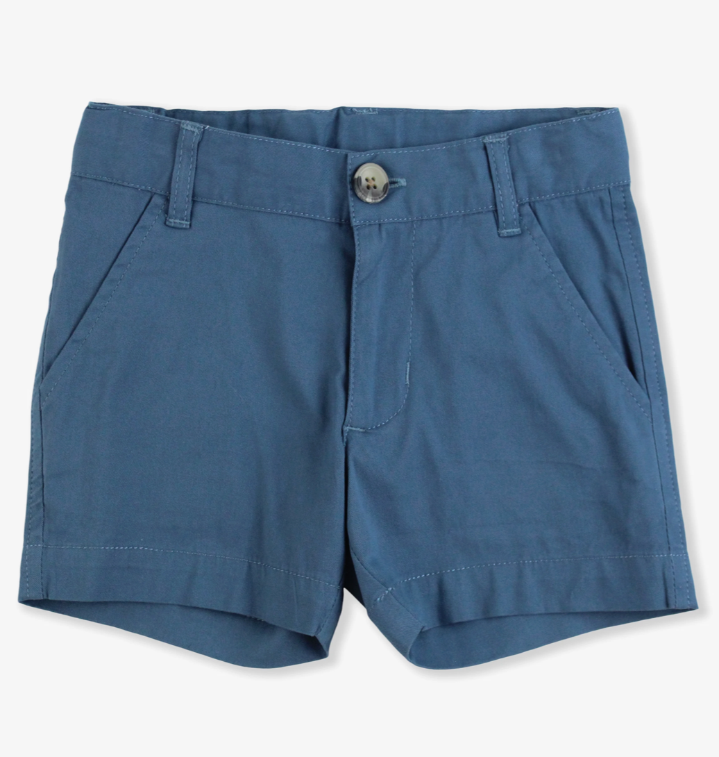 Indigo Stretch Shorts