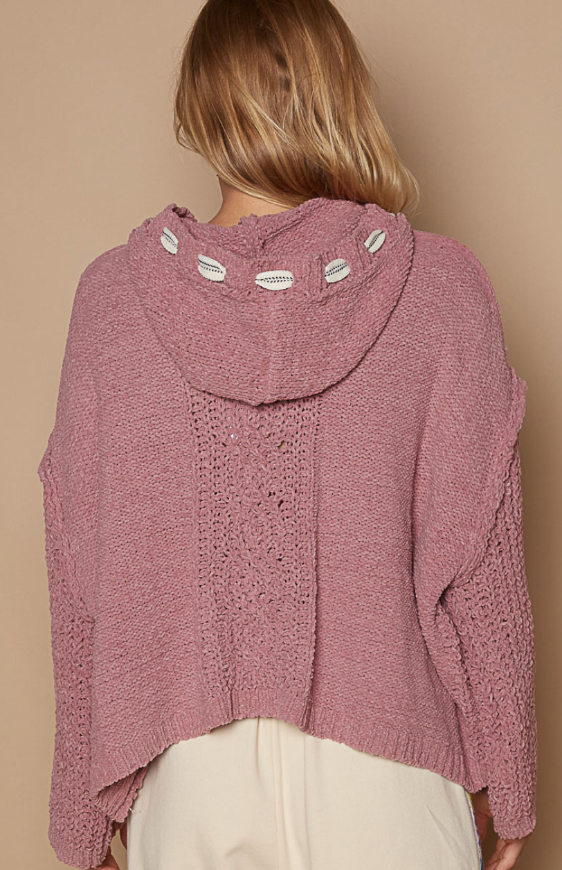 Mauve Chenille Sweater