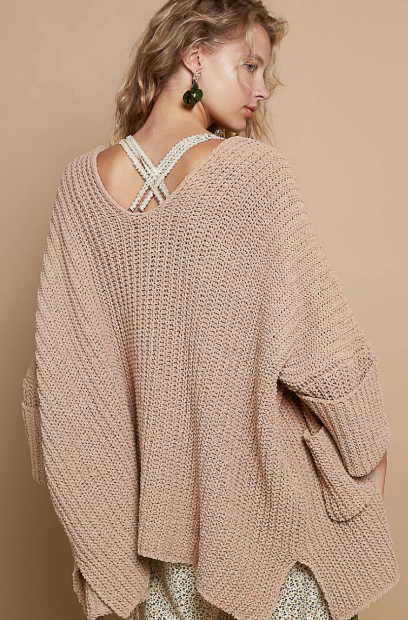 Powder Cocoa Cardigan