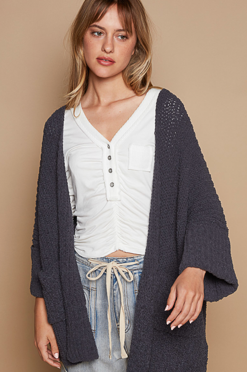 Charcoal Cardigan