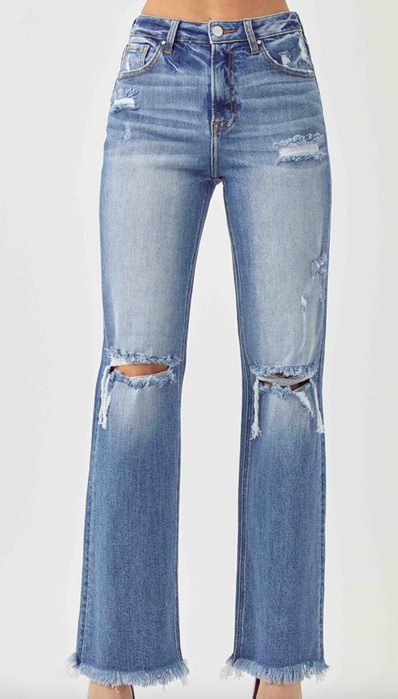 Risen High Rise Jeans