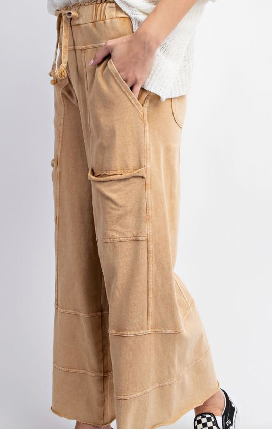 Camel Plus Mineral Wash Pants