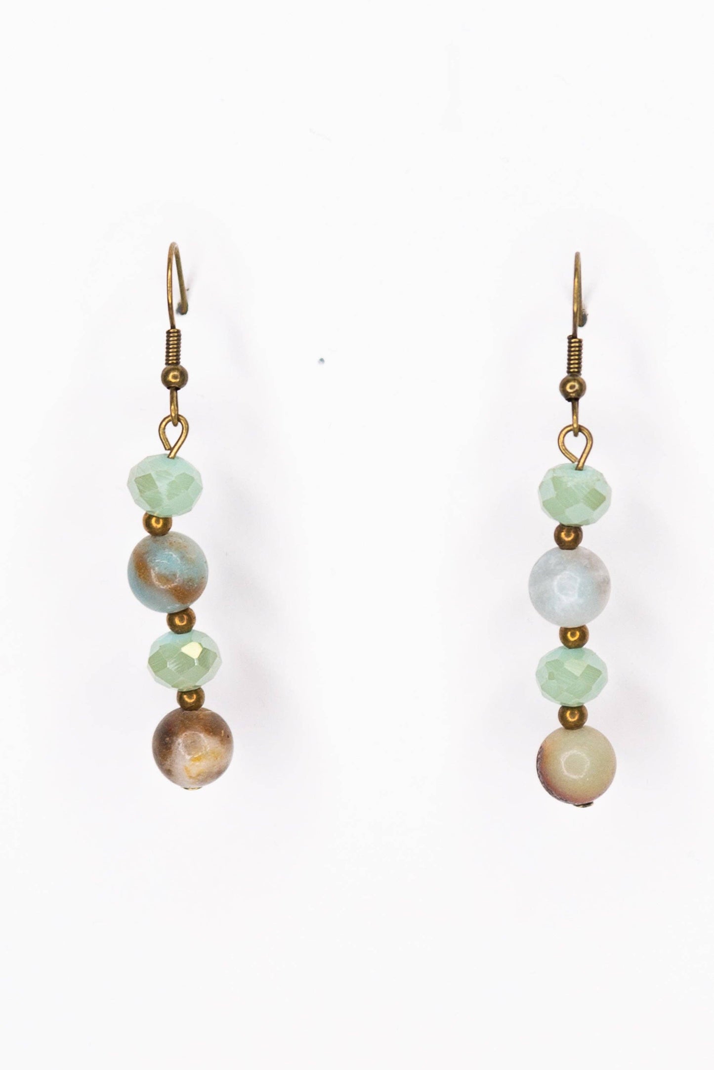 Mari Earrings in Amazonite
