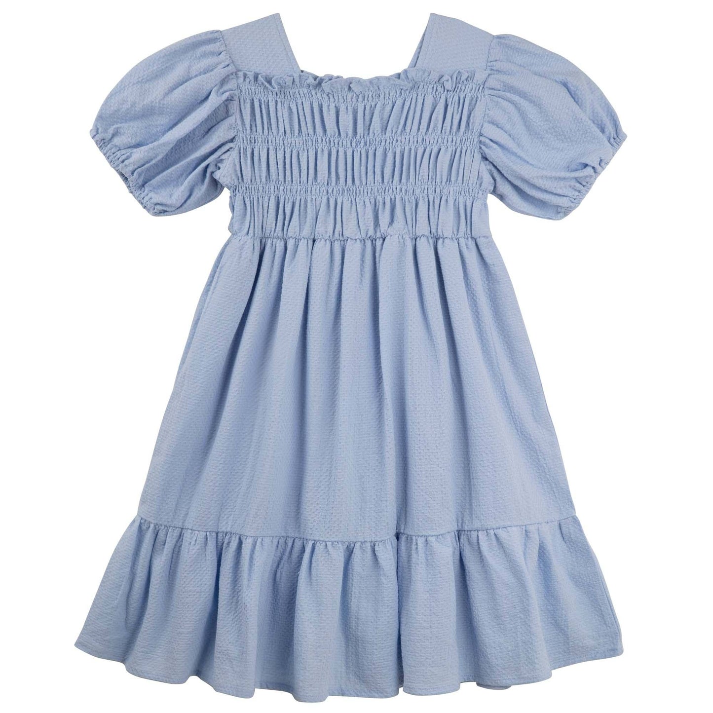 Sophie Tiered Ruffle Dress - Periwinkle