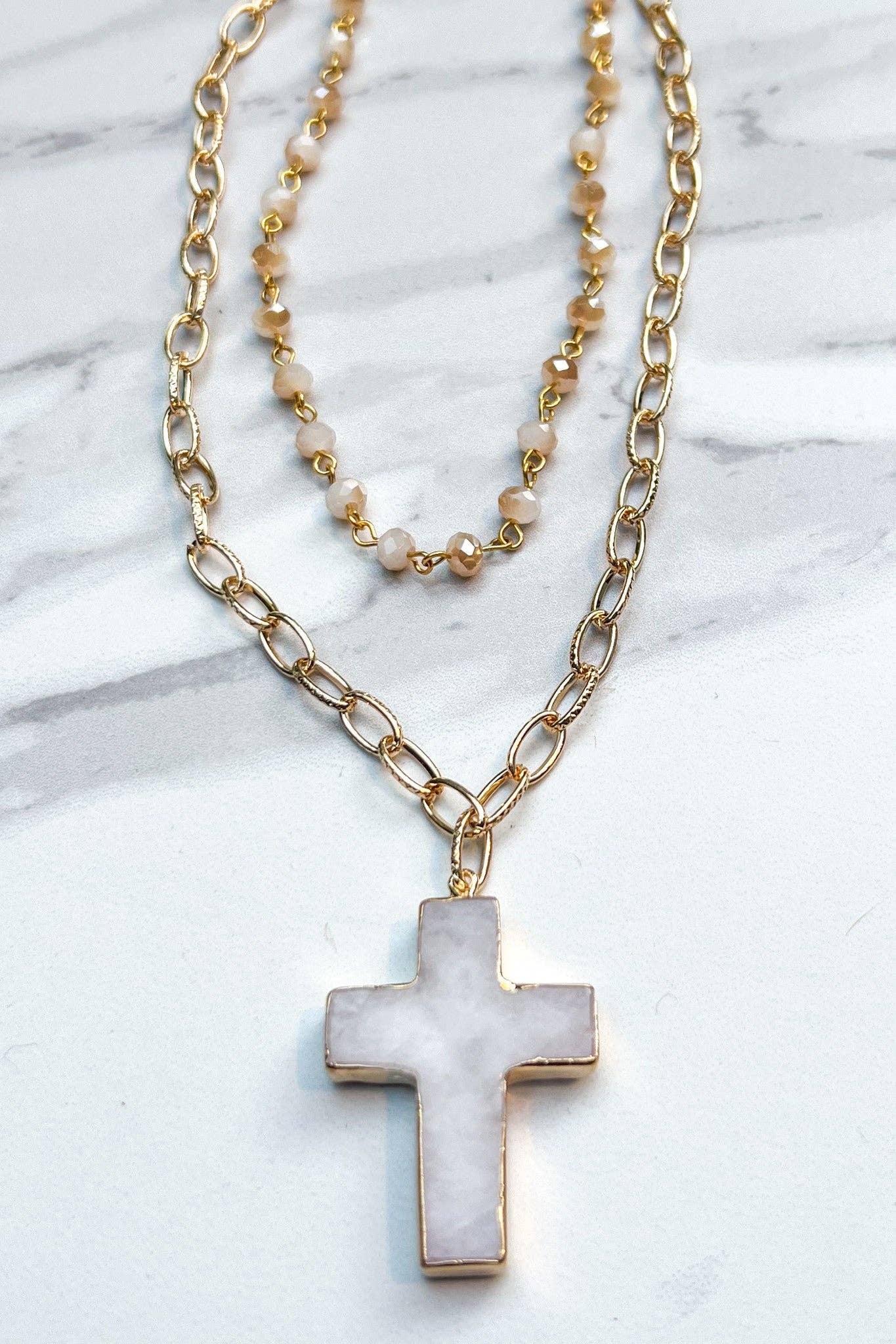 Eve Blush Short Necklace