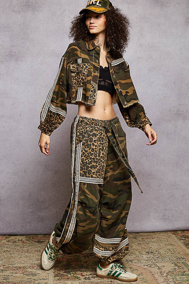 Camo Cheetah Joggers