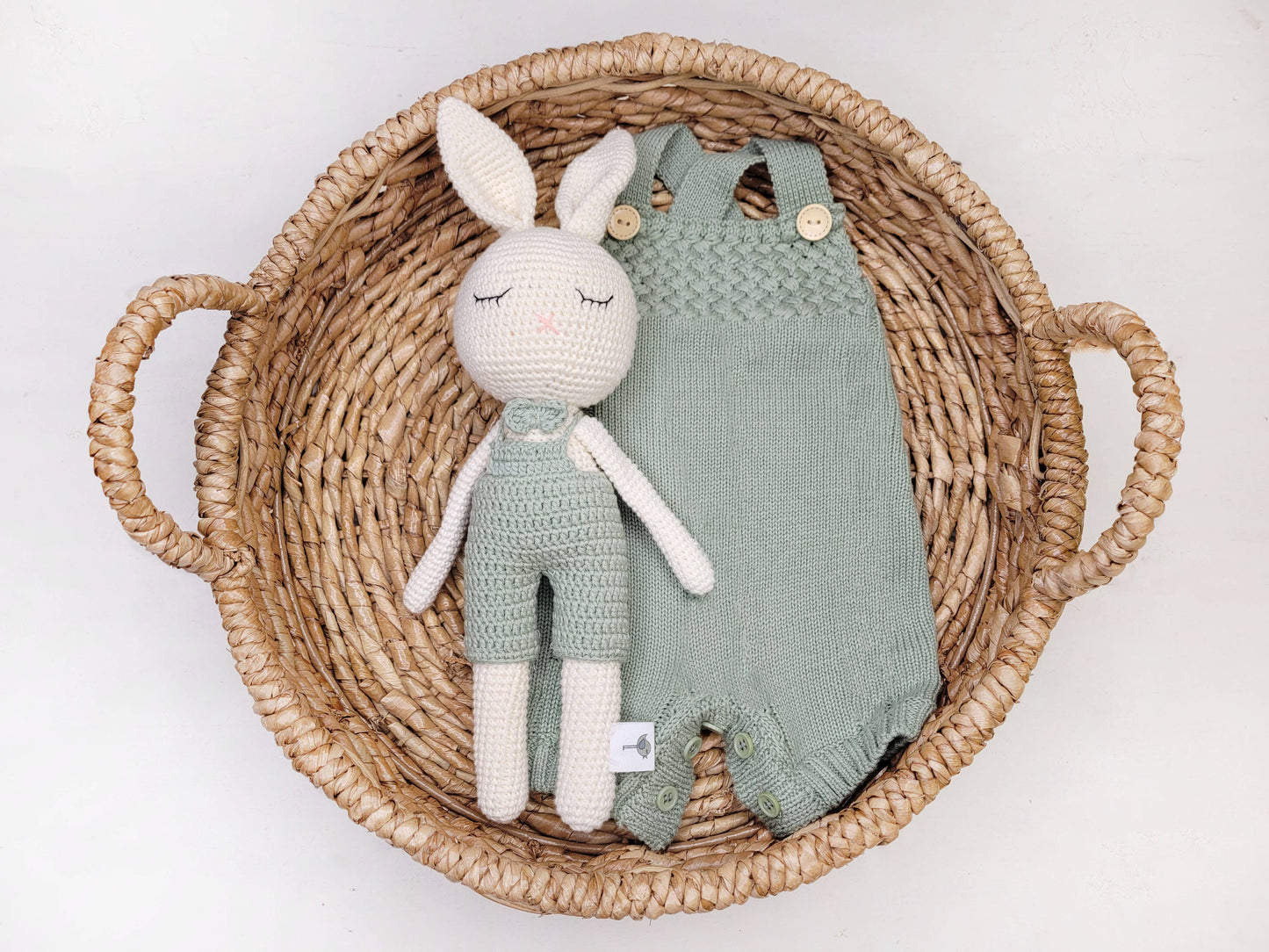 Charlie Knit Spring Romper Baby Boys Girls Easter