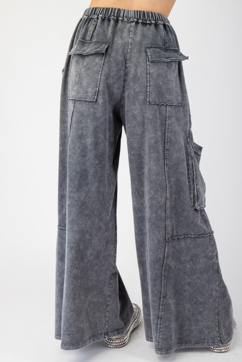 Smoke Mineral Wash Pants