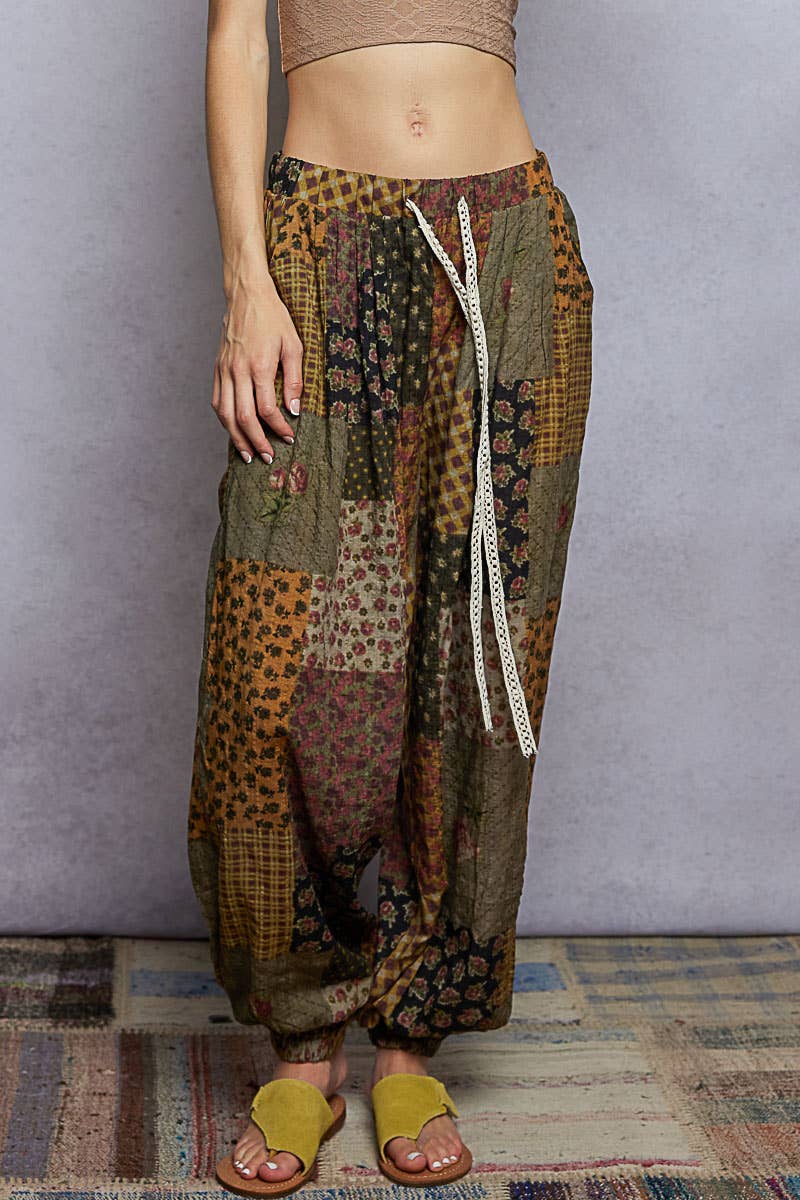 Multi Colored Joggers