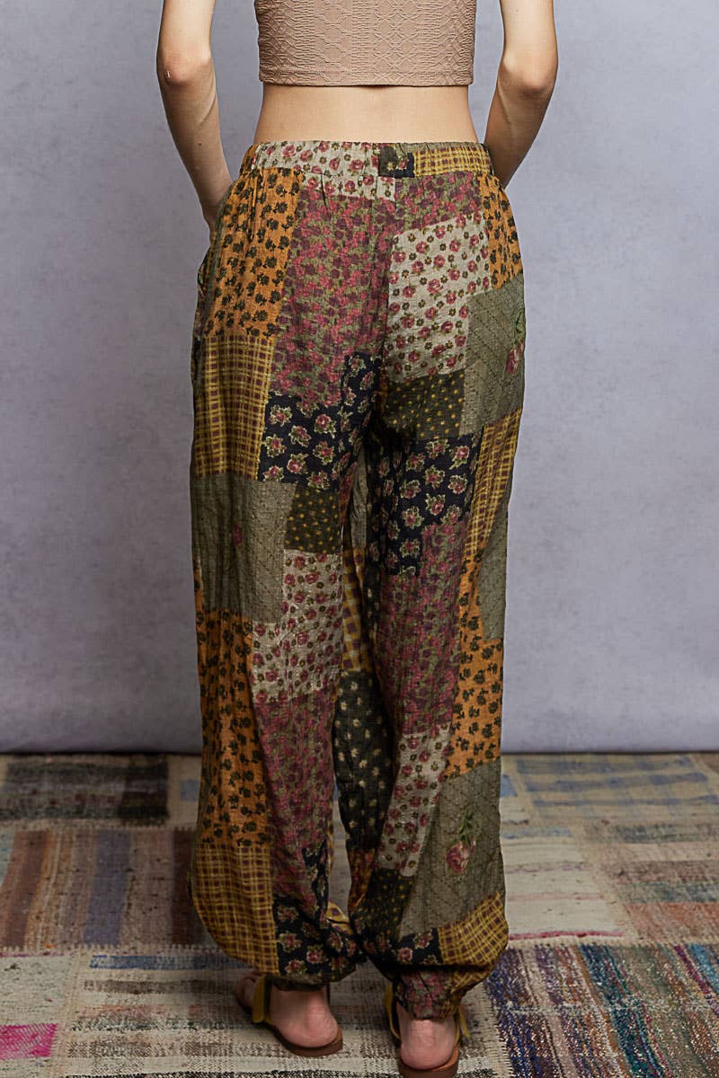 Multi Colored Joggers