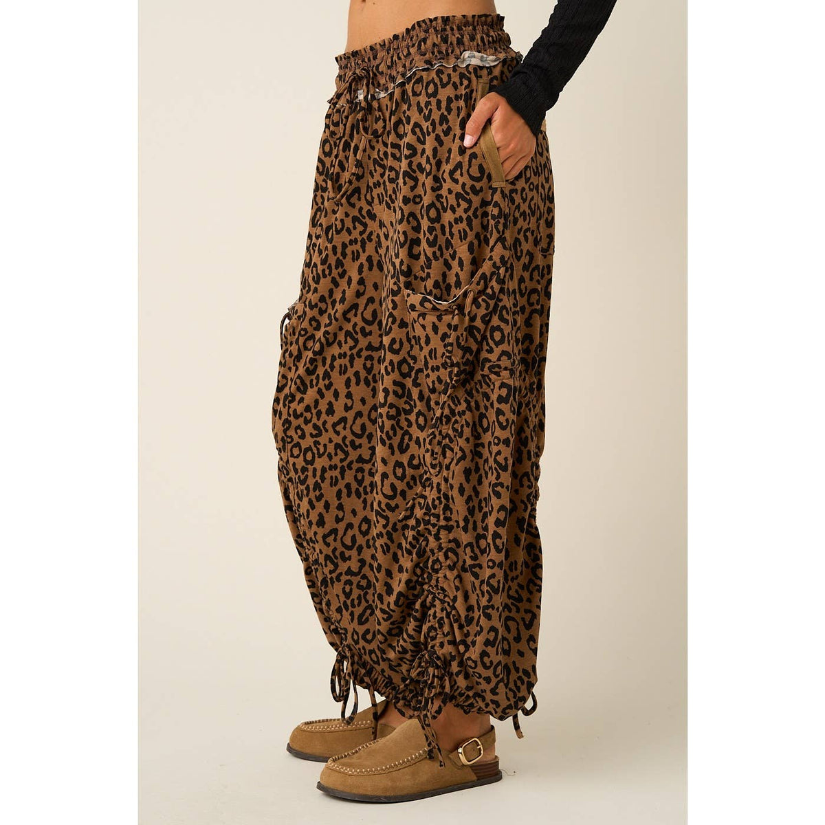 PRE ORDER Leopard Print Joggers